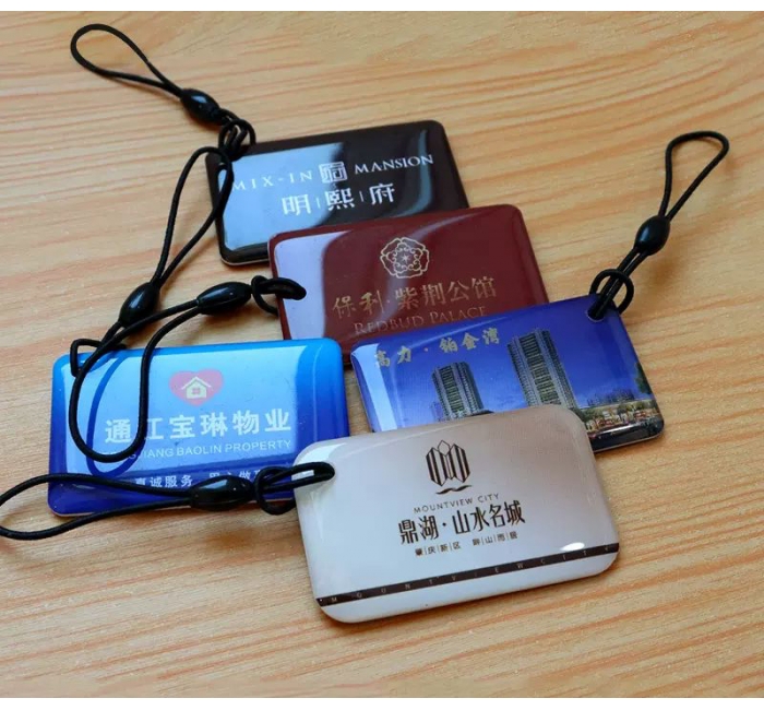 企业门禁出入滴胶卡